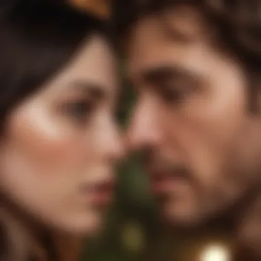 Emotional Depth in Scorpio and Aries Relationship A visual representation of emotional connection and intimacy