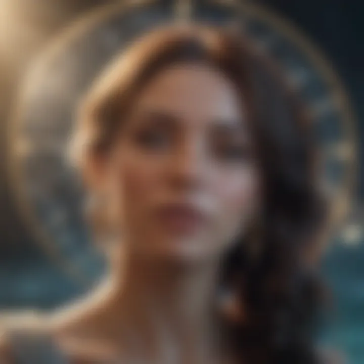 Astrological chart highlighting Aquarius compatibility with other signs