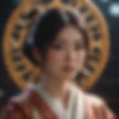 Japanese Celestial Influences Artistic depiction of Japanese celestial influences