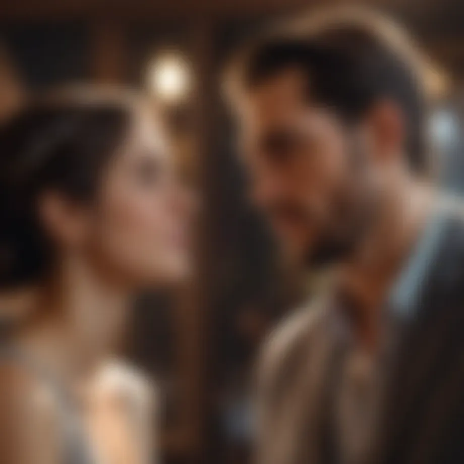 Couple engaging in deep conversation reflecting on their relationship dynamics