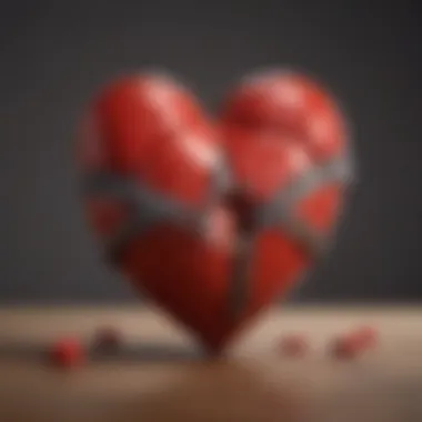 Shared Values: The Heart of Relationship Compatibility Illustration of a heart intertwined with puzzle pieces symbolizing shared values