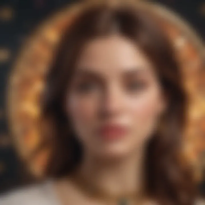 Symbolic representation of personal growth through astrology