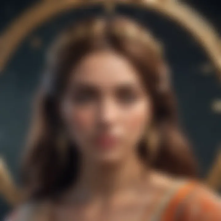 Astrological chart showcasing Sagittarius compatibility