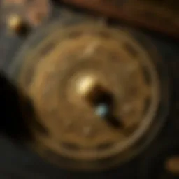 Astrological chart depicting planetary alignments