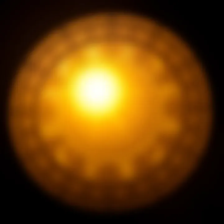 Astrological chart showing Sun, Moon, and Rising signs