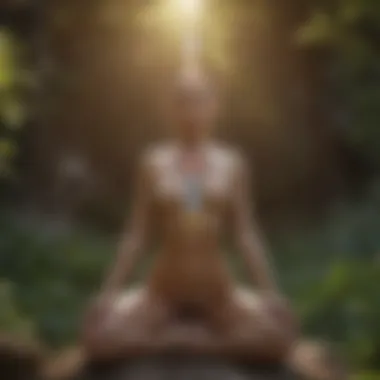 Harmony of Chakras in Nature A serene landscape representing the balance of chakras