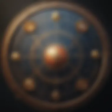 Celestial Chart of Zodiac Signs Celestial chart representing astrological signs