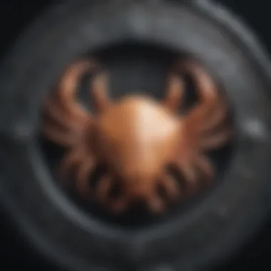 Cancer emblem, representing emotion and intuition