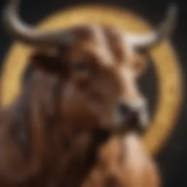 Taurus Zodiac Sign Illustration Illustration of Taurus, showcasing strength and stability