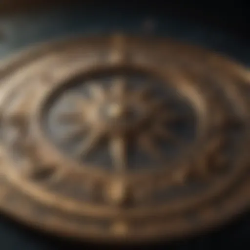 Astrological symbols representing zodiac signs.