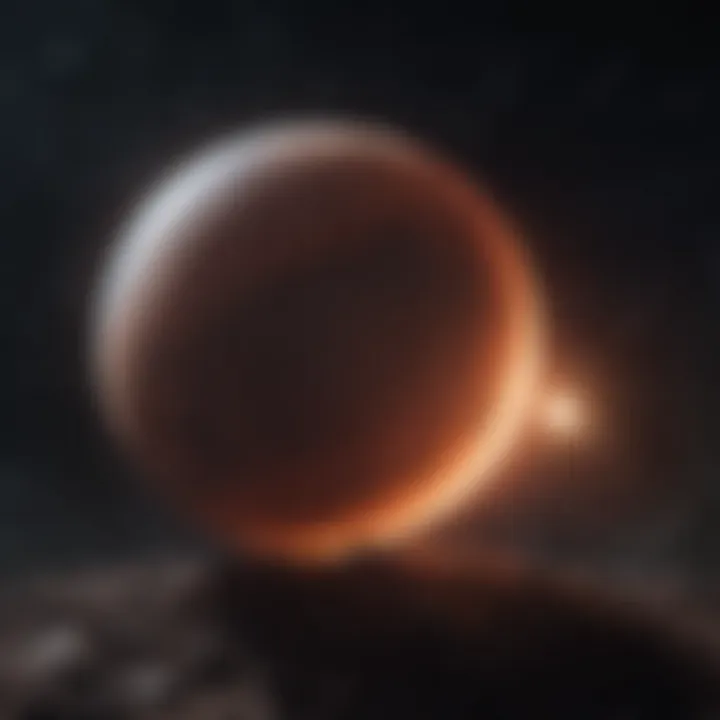 Artistic illustration of a lunar eclipse and its impact