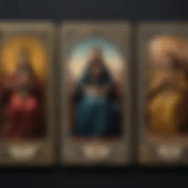 Evolution of Tarot Cards: Antique vs Modern A visually striking comparison between antique and modern tarot cards, illustrating their evolution.