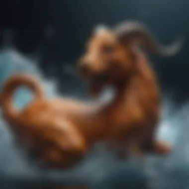 The Adaptability of Water in Chinese Zodiac Artistic visualization of the Water element, symbolizing fluidity and adaptability.