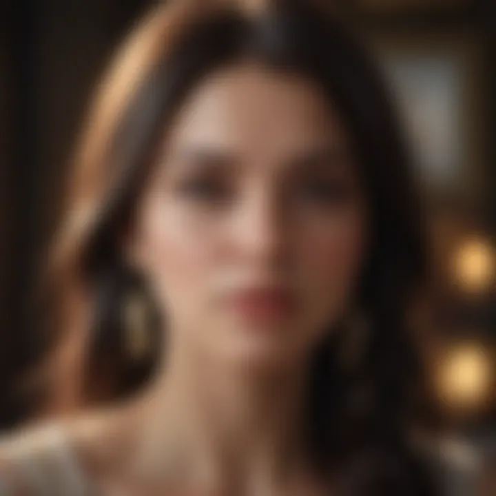 A person reflecting while taking a quiz
