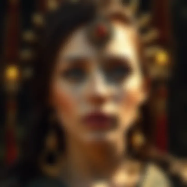 Intuition in Tarot Reading Symbolic representation of intuition in tarot reading