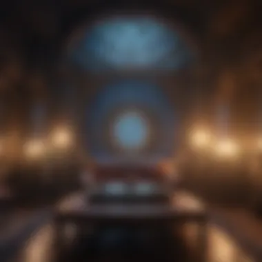 Enchanting Space for Intuition Charming psychic reading room ambiance