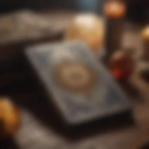 Enigmatic tarot cards spread