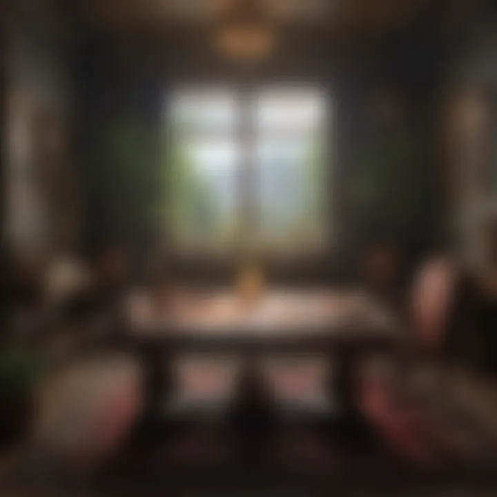 A serene environment for tarot reading, reflecting Libra's quest for balance