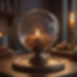 A serene virtual space for psychic readings.