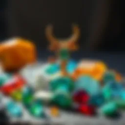 A stunning display of Taurus gemstones