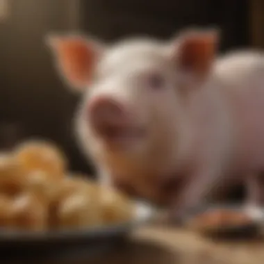 The Generous Pig in the Chinese Zodiac An elegant illustration of the Pig, representing generosity and diligence within the Zodiac.