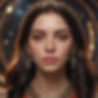 Person reflecting on astrological insights