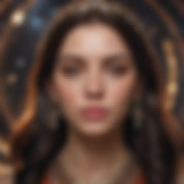 Person reflecting on astrological insights