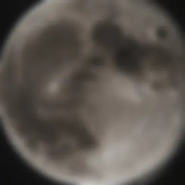 Influence of the Moon on Personal Growth Symbolic depiction of the moon's influence on personal growth
