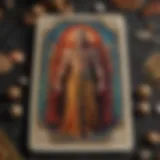 The Thoth Tarot deck spread out with vibrant colors and intricate designs