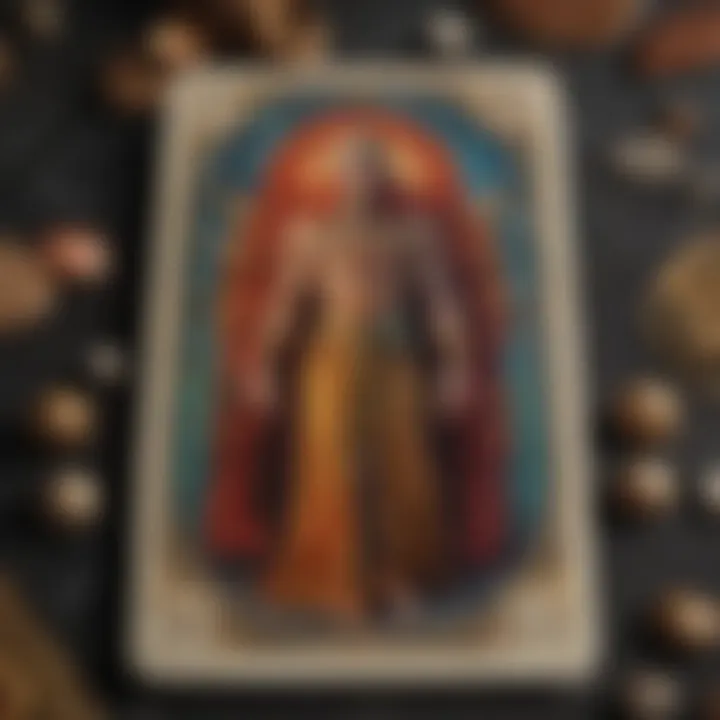 The Thoth Tarot deck spread out with vibrant colors and intricate designs