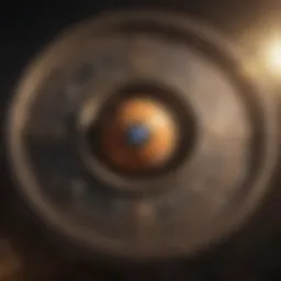 Astrological chart depicting planetary positions