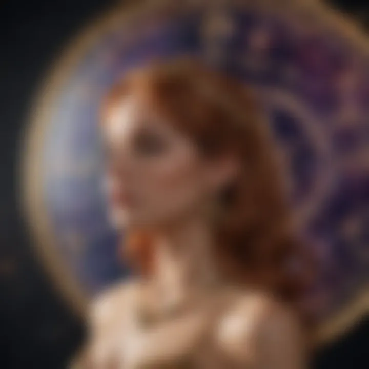 Astrological chart showing Leo compatibility