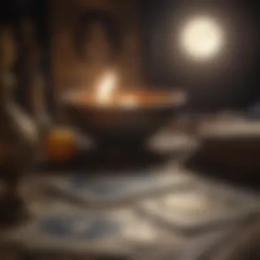 Historical context of tarot and the Moon Card