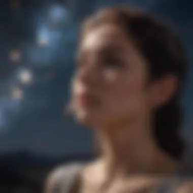 Celestial Influences A serene night sky filled with stars