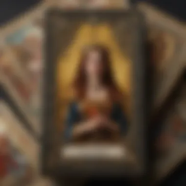 A Journey Through Historical Tarot Cards Historical tarot cards displayed elegantly