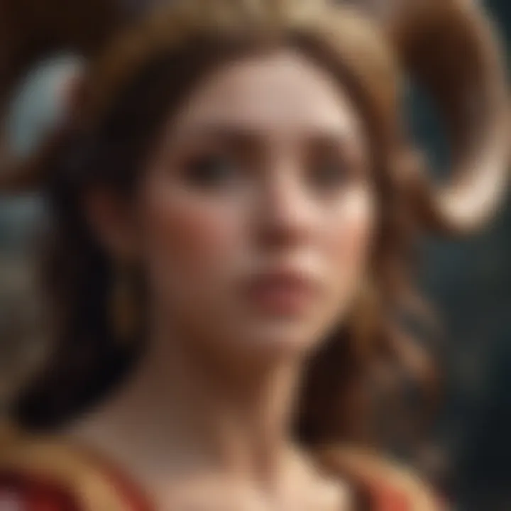 Artistic depiction of the passionate and ambitious nature of Aries