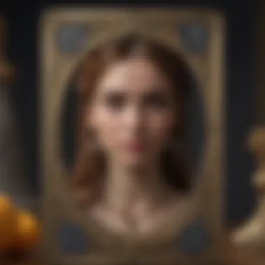 An illustrative depiction of tarot's role in decision-making