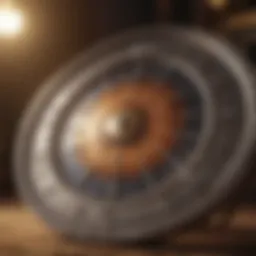 Astrological chart highlighting birth date significance