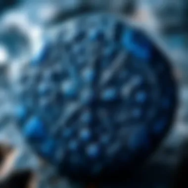 Lapis Lazuli: Emblem of Wisdom Lapis Lazuli with intricate patterns