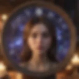 Astrological chart displaying compatibility