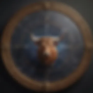 Astrological chart for Taurus