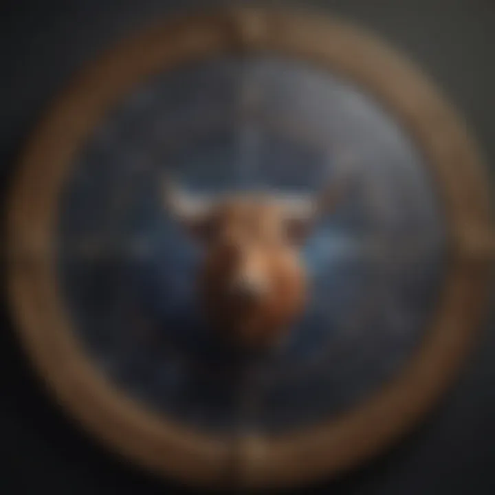 Astrological chart for Taurus