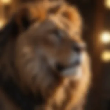 The Dynamic Characteristics of Leo Vibrant representation of Leo personality traits