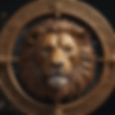 Astrological Profile of Leo Signs Astrological chart showing Leo sun, moon, and rising signs