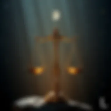 The Essence of Libra: Celestial Harmony Artistic representation of Libra constellation