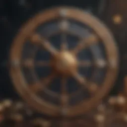 Astrological chart showcasing zodiac signs