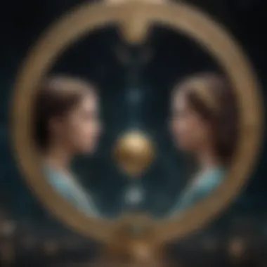 Celestial Synergy: Pisces and Libra Celestial alignment of Pisces and Libra symbols