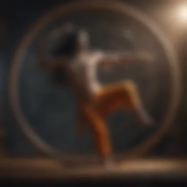 Visual representation of Lord Shiva performing the Tandava dance