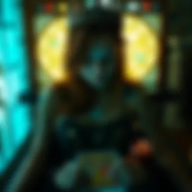 A tarot card spread illuminating the question of accuracy