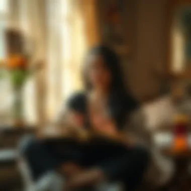 Creating the Perfect Space for Tarot Reading A serene environment ideal for tarot reading session